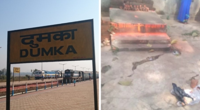 Meat and pamphlets with name and number of Muslim deputy Panchayat thrown inside Hindu temple 