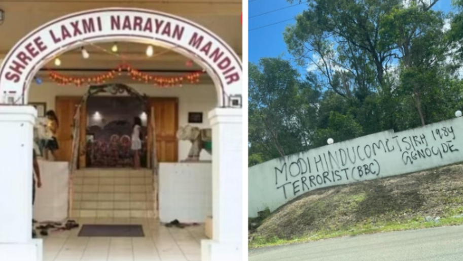 Australia: Khalistani extremists desecrate Shree Laxmi Narayan Temple