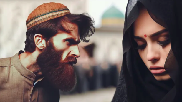 Muslim youth pretends to be Hindu to lure Hindu model, visits Temple before marrying, then, along with his family forces her to convert to Islam