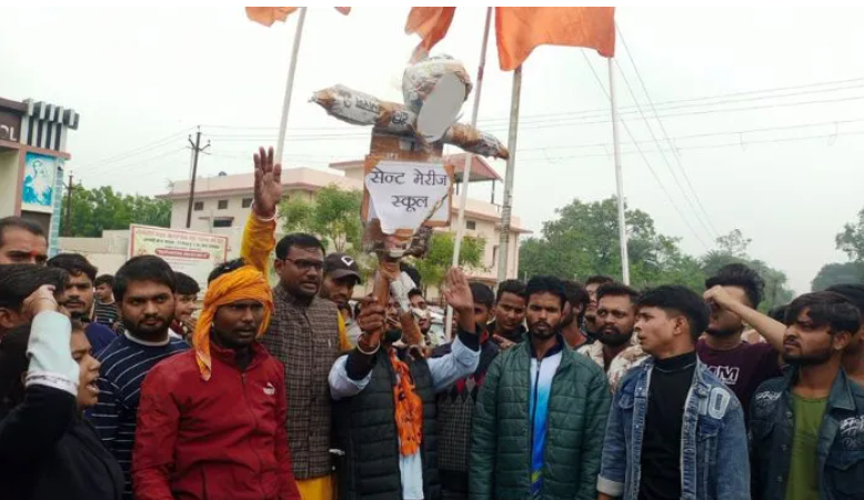 Students suspended by missionary school for chanting "Jai Shri Ram"