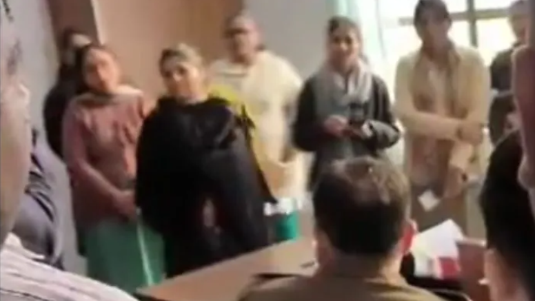 Teacher at missionary school smears Hindu student's face with ink for writing "Jai Shri Ram" on desk