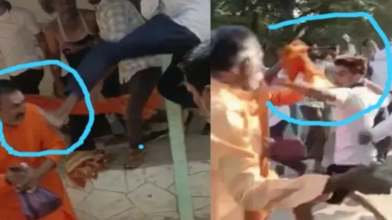 Hindu Pujari and devotees assaulted on Diwali by Muslim mob for singing Bhajans at Kanifnath Temple