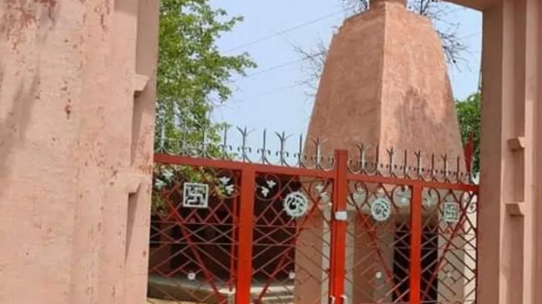 Hindu temple desecrated by unknown miscreants, Lord Shiva idol vandalised