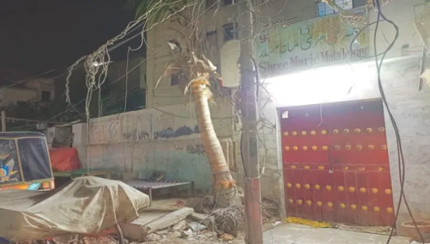 Over 150 years old Mari Mata temple bulldozed to ground in Pakistan