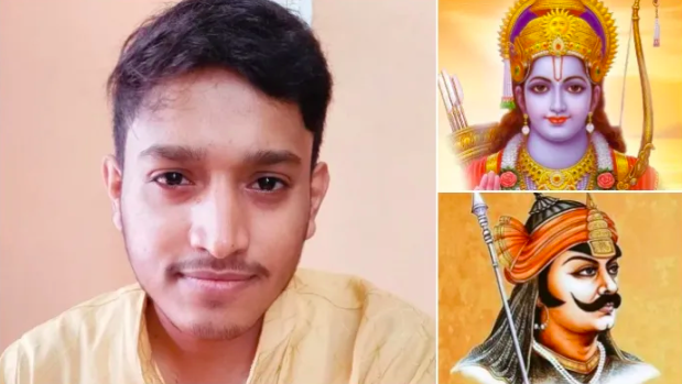 Muslim man posts derogatory image of Lord Ram, indulges in iconoclasm 