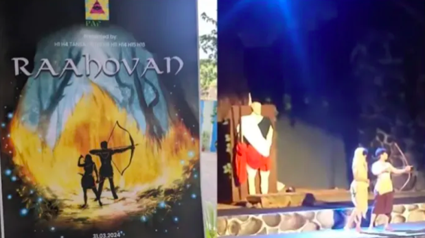 IIT Bombay subverts scriptures and indulges in hate speech with play titled 'Raahovan' depicting Lord Ram as a 'devil' abusing Sita