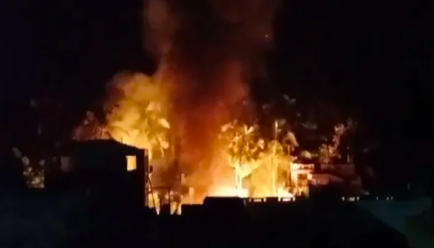 Hindus attacked during Devi idol immersion, police books 12 Hindus and denies communal angle