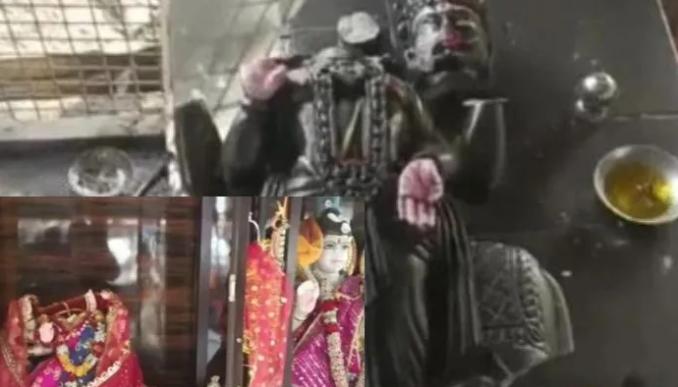 Idols in a Hindu temple in Ludhiana vandalized with sharp weapons, Shivling uprooted