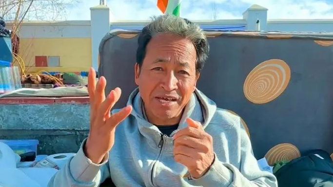 Ladakh activist subverts Ramayana and Lord Ram's actions to justify his climate protest