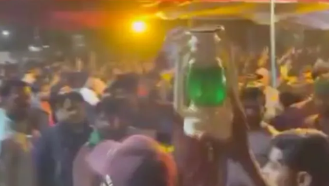 Anti-Hindu slogans raised by leftist students in public university of Delhi, India