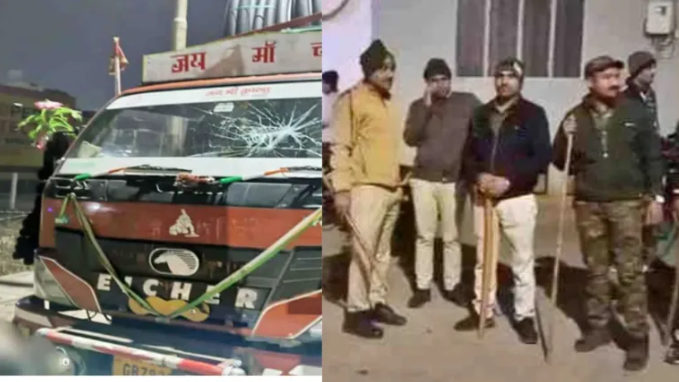  Muslim mob attacks Hindu workers distributing Akshat of Ram Mandir, Muslim women pelt stones from roof