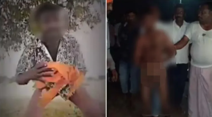 Muslim youth in Telangana desecrates saffron flag with 'Om' written on it