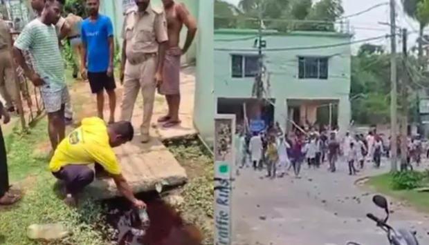 Muslim mob pelts stones after Hindus raise alarm over cow slaughter on Bakrid, Section 144 imposed in Balasore