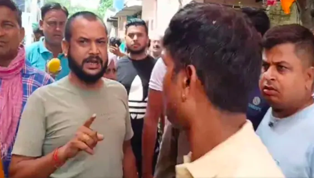 Muslim men slash Hindu Priest's throat outside Faridabad's Kali Mata Temple, chant Sar Tan Se Juda slogans