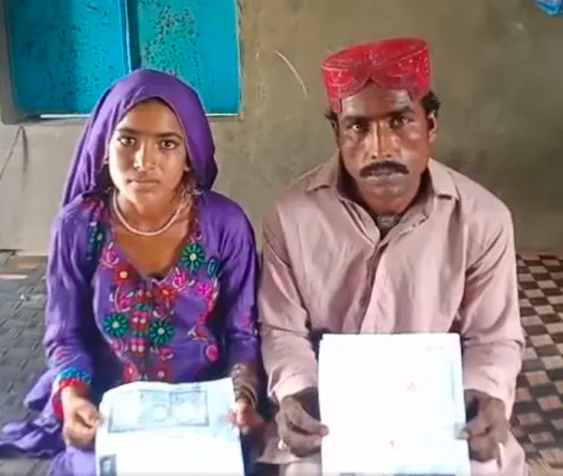 Gumshad Ali of Sindh abducts 10-year-old Hindu girl at gunpoint, forcibly converts and marries her