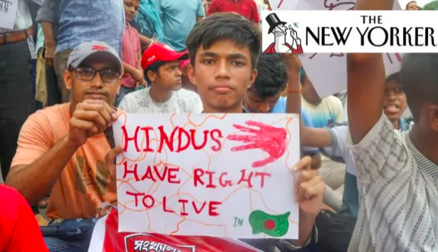 Hindu genocide in Bangladesh whitewashed by Western media outlet, shifts the blame to "Hindu nationalist" Indian government 