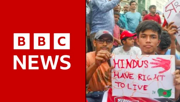 BBC downplays attacks on Hindus in Bangladesh, denies large scale persecution with cherry-picked data