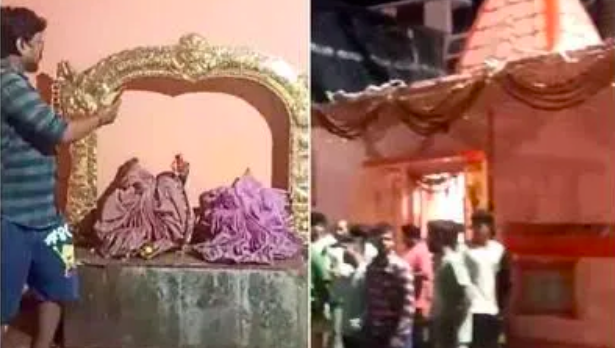 Idols of Goddesses desecrated in Hyderabad's Bhoolaxmi temple