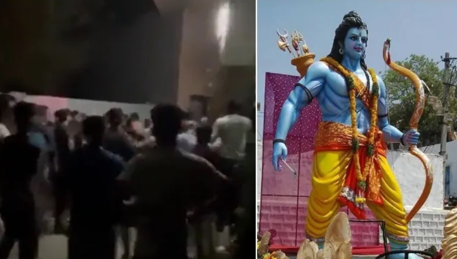 MGIH University leftist student group uses derogatory epithets for Ram Navami Shobha yatra, clashes erupt after Hindus take offence