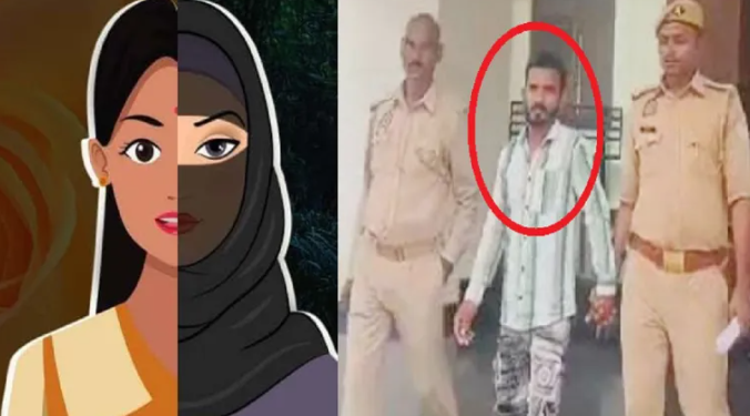 Izhar grooms minor Hindu girl to convert to Islam and marry him; victim's father files complaint after discovering burqa and Quran with her