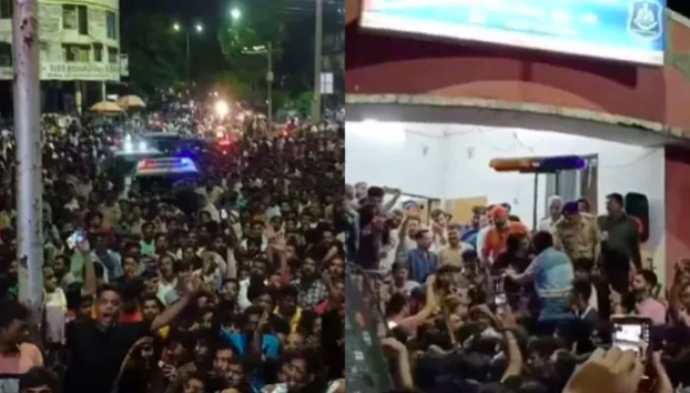 Stones pelted at Surat's Ganeshotsav pandal from nearby mosques