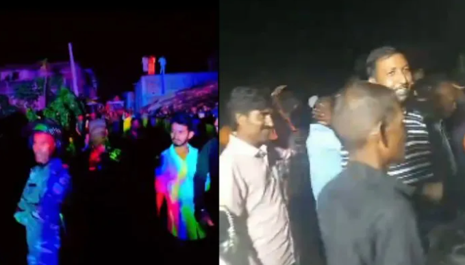 Muslims stop immersion of idol of Goddess Durga, pelt stones at Hindu devotees