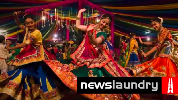 Newslaundry calls Hindus-only restriction in Garba events "Hindutva conspiracy", downplays numerous incidents of assault and harassment