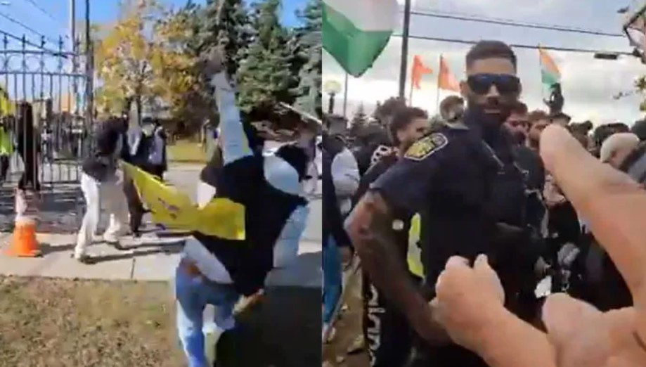 Hindu devotees attacked at Hindu Sabha Temple in Canada