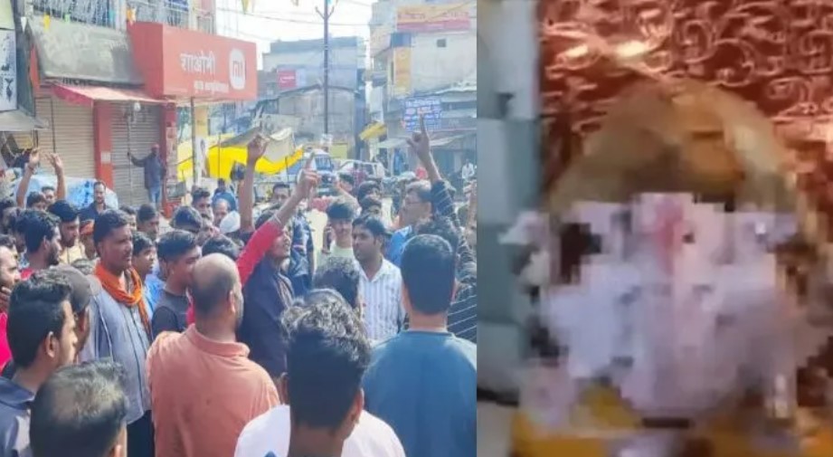 Madhya Pradesh: Muslim man vandalises Ganesh idol, threatens Hindu woman to tries to stop him