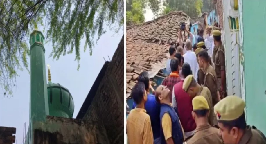 Illegal mosque and shrines come up at the mountain where Lord Rama worshipped Lord Shiva
