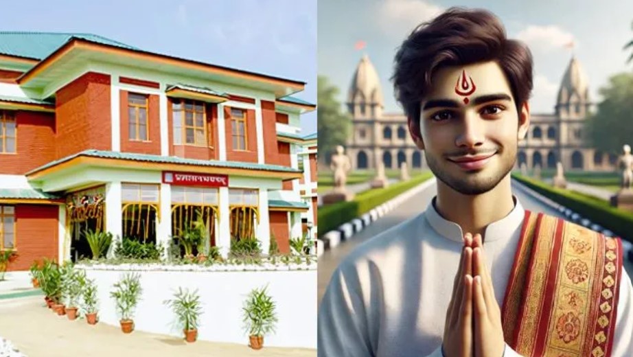 Hindu students stopped from wearing tilak, raising "Jai Shri Ram" slogan by college professor