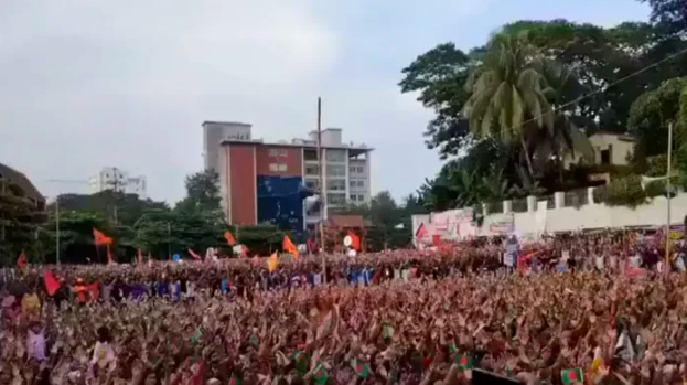 Hindus demanding reforms for minority protection by Bangladesh government attacked by Muslim mob
