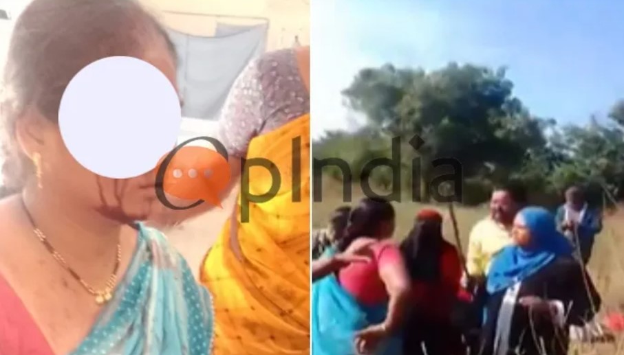 Hindu women abused and assaulted by AIMIM-linked Muslim men, who forcefully asserted ownership rights over land belonging to the Hindu women