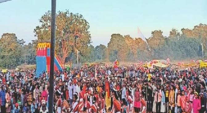 Tribal community's religious festival stopped by members of the Muslim community
