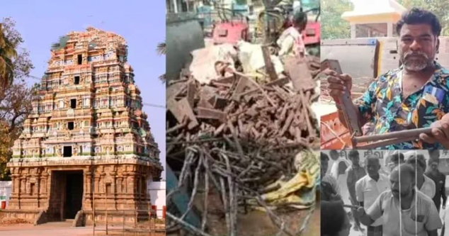 Antique temple artefacts sold as scrap by Tamil Nadu govt officials