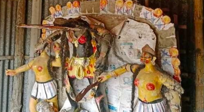 Muslim man vandalises idol at Bangladesh's Kali Temple