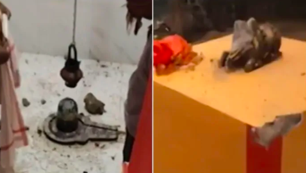 Attack on Hindu place of worship, Hanuman temple desecrated
