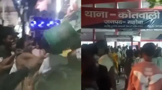 Ganesh Visarjan procession attacked by Muslims, stones pelted