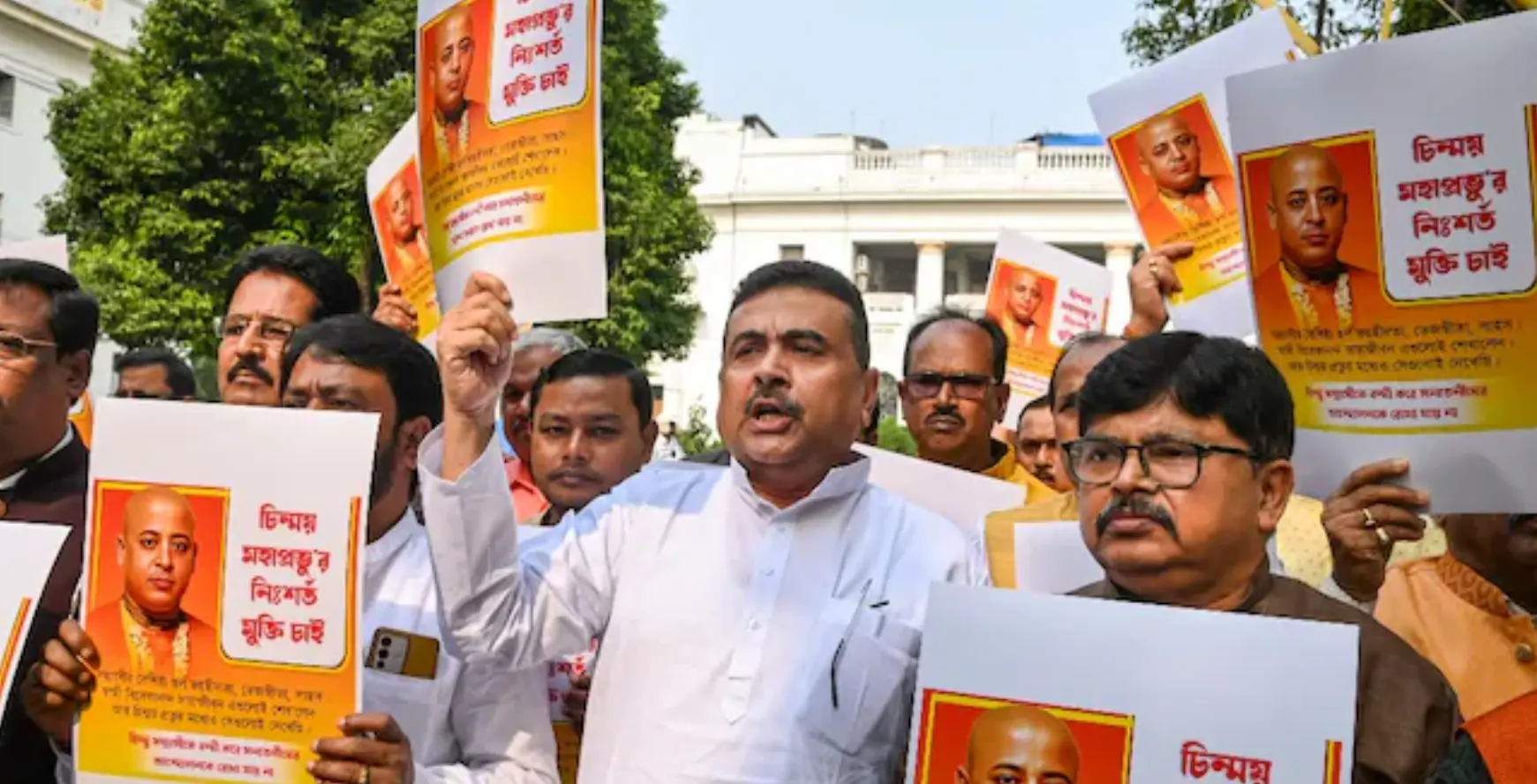 Hindu leader targeted by Muslim men for raising voice against persecution of Hindus in Bangladesh