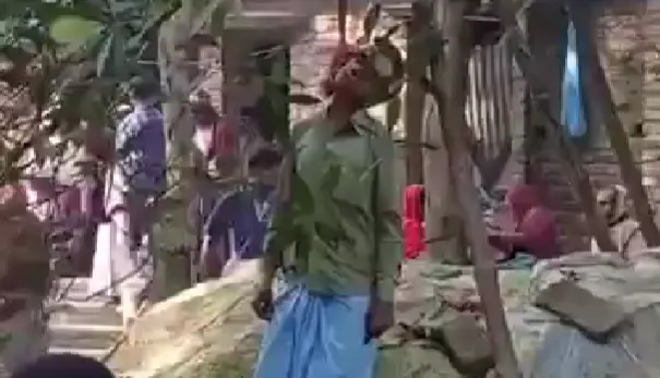 22-year-old Hindu priest lynched to death and body hung from tree amidst ethnic cleansing of Hindus in Bangladesh