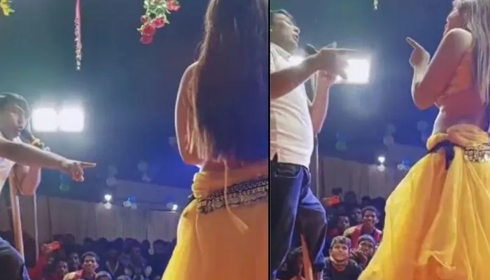 Derogatory remarks and obscene gestures made against Hindu deities by a Muslim man