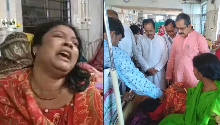 Hindu family attacked in Altapur: Muslim mob assaults, woman molested, idols of Durga and Manasha desecrated
