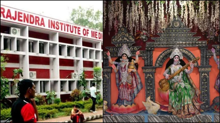 Hindu festival Saraswati Puja banned by medical college administration, restriction defended by Muslim minister