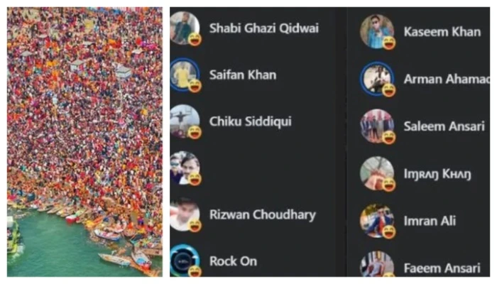 Muslims mock the stampede like situation at Maha Kumbh Mela in Prayagraj