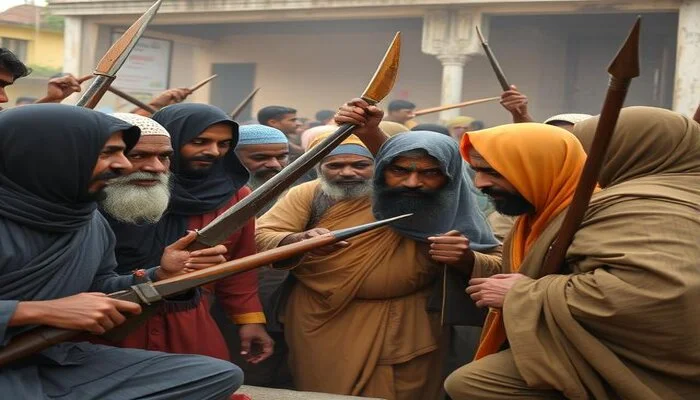 Iskcon devotees threatened and their event disrupted by Muslims in Bangladesh