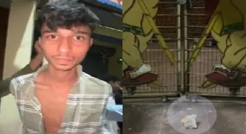 Ashwathama temple in Belagavi attacked with stone by Muslim man
