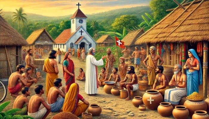 Hindu families including children, lured with financial incentives and manipulated with religious texts to convert to Christianity 