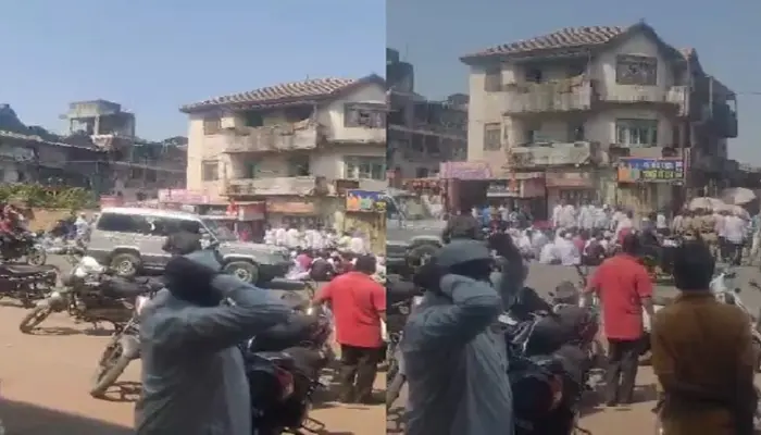 Hindu contractor and his family brutally attacked by Muslims for objecting to road damage