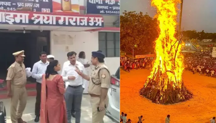 Hindu leader and his companion beaten by Muslims in Prayagraj after dispute over Holika Dahan