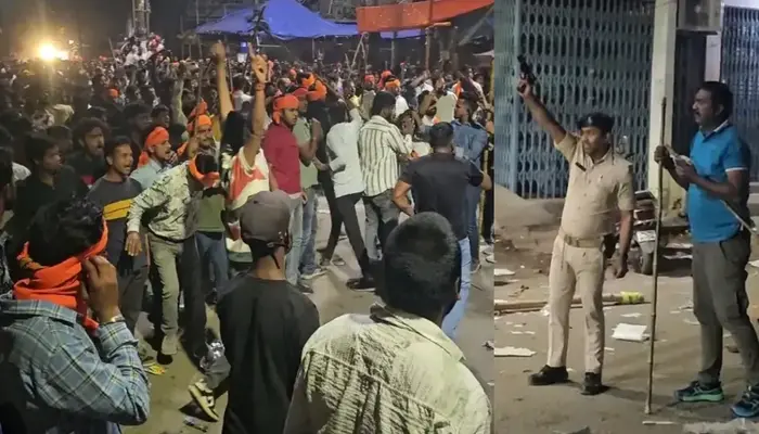 Hindu religious procession taken out ahead of Ram Navami attacked with stones by Muslim mob over music